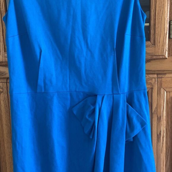 Premise Dresses Sleeveless Knee Length Dark Turquoise Pencil Dress - Picture 5 of 9